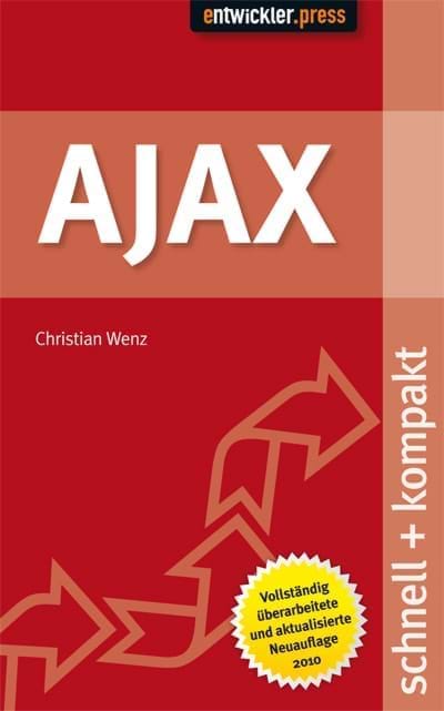 Buchcover Ajax (Entwickler.Press, 2010)