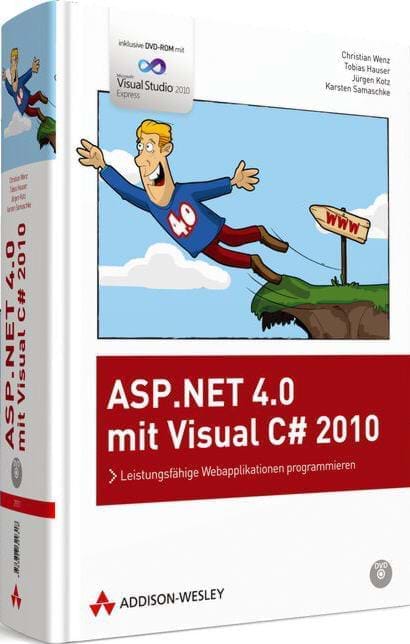 Buchcover ASP.NET 4.0 mit Visual C# 2010 (Addison-Wesley, 2010)