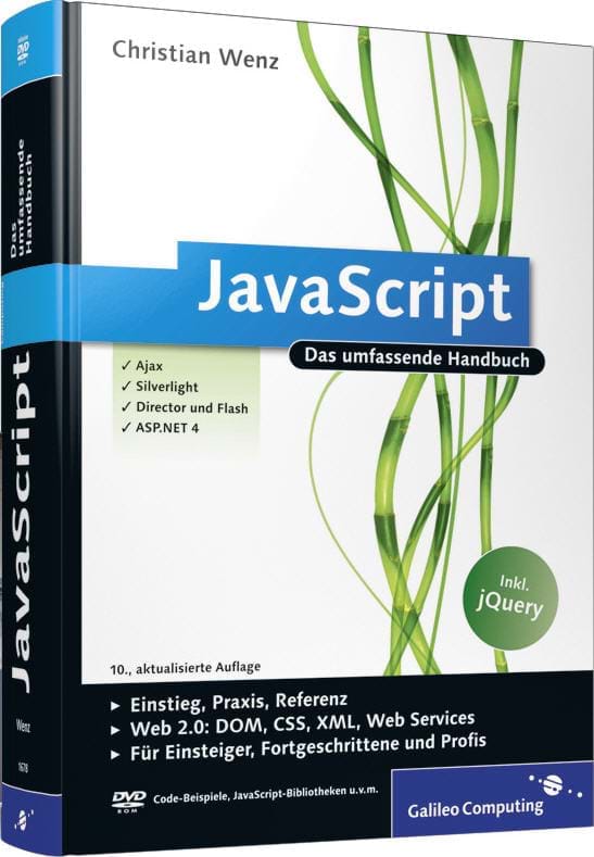 Buchcover JavaScript (Rheinwerk (Galileo Computing), 2010)