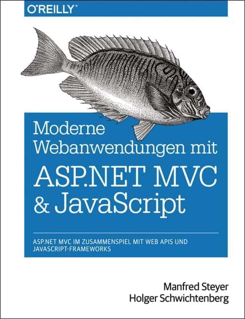 Buchcover Moderne Webanwendungen mit ASP.NET MVC und JavaScript (O'Reilly Media, 2014)