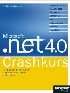 Buchcover .NET 4.0 Crashkurs (Microsoft Press, 2010)