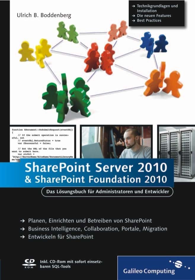 Buchcover Microsoft SharePoint Server 2010 und SharePoint Foundation 2010 (Rheinwerk (Galileo Computing), 2011)