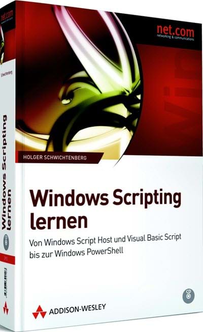 Buchcover Windows Scripting Lernen (Addison-Wesley, 2009)
