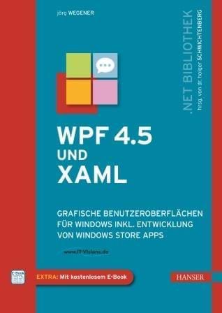 Buchcover WPF 4.5 und XAML (Carl Hanser Verlag, 2012)