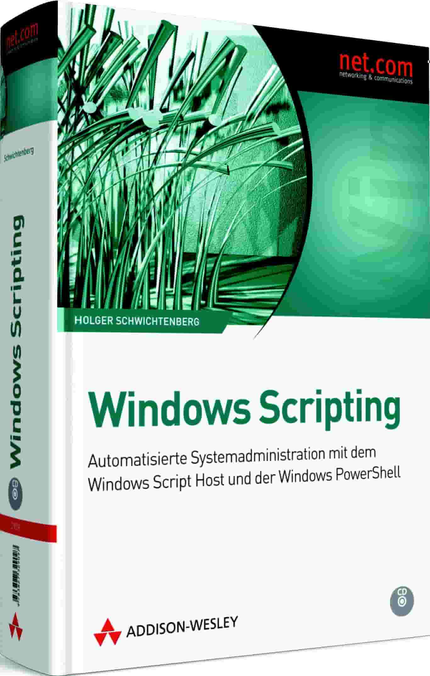 Buchcover Windows Scripting (Addison-Wesley, 2009)