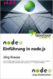 Buchcover Einführung in node.js (texxtoor, 2015)